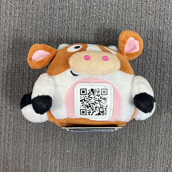 SCANIMALZ MOOsic Cow Series 1 Scan My Belly Small Plush Wicked Cool Toys - Picture 5 of 9